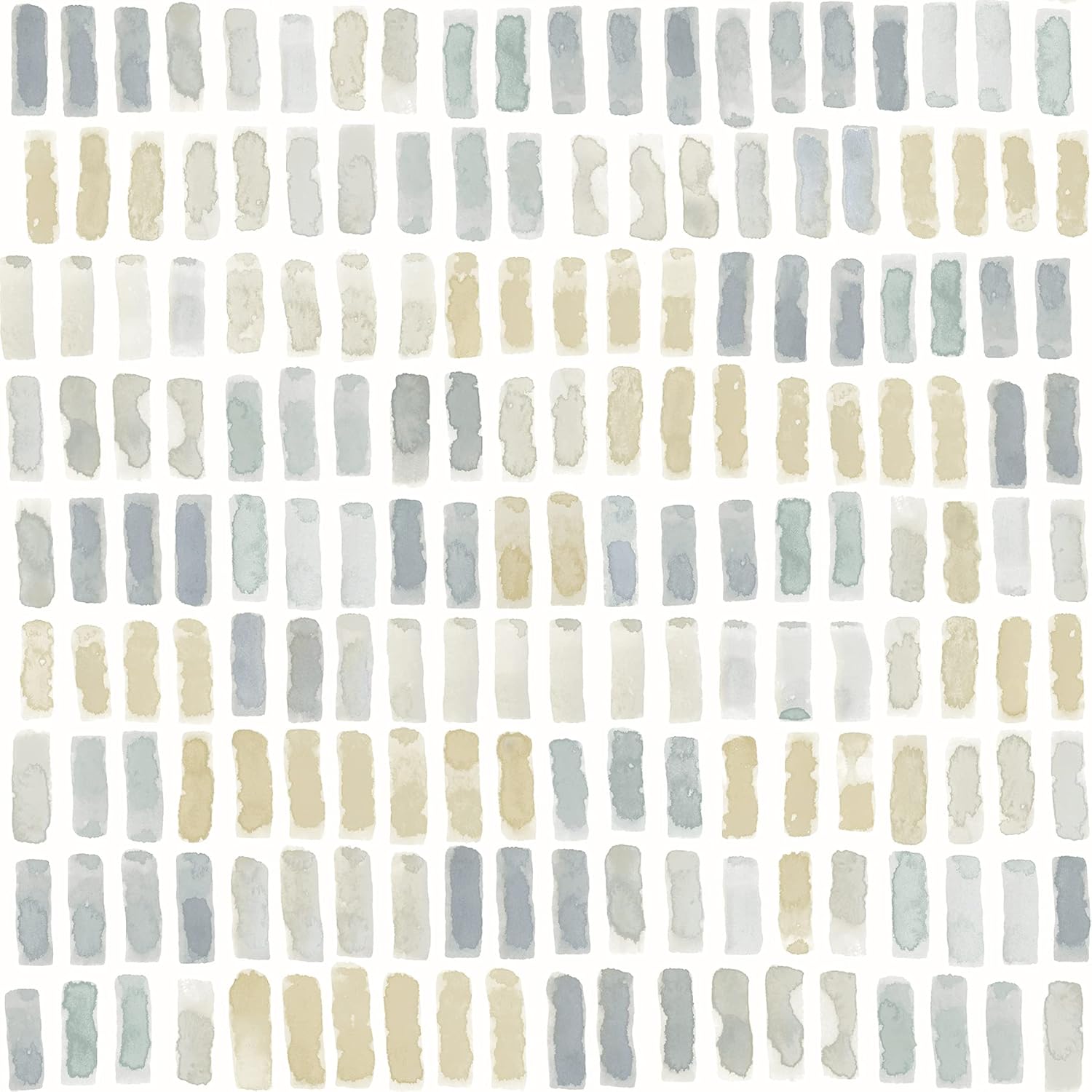 Brynne Indigo Watercolor Wallpaper