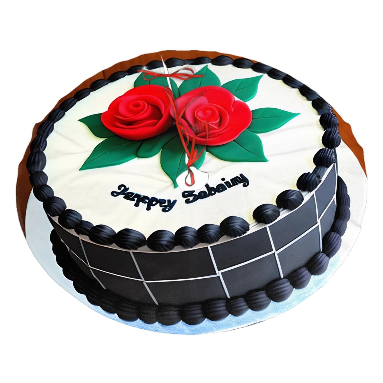Delicious Cakes Printed Christmas Tree Skirt Christmas Plush Tree Skirt 36 inches (about91 cm) ChristmasIndoor and Outdoor