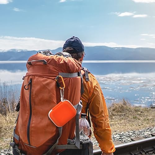 Miniatura 7 de casmilee Case Compatible with FLEXTAILGEAR Portable Air Pump MP2 ProTINY Electric Air Pump, Holder for Max Pump 2 Pro Mattress Pump, Box with Mesh