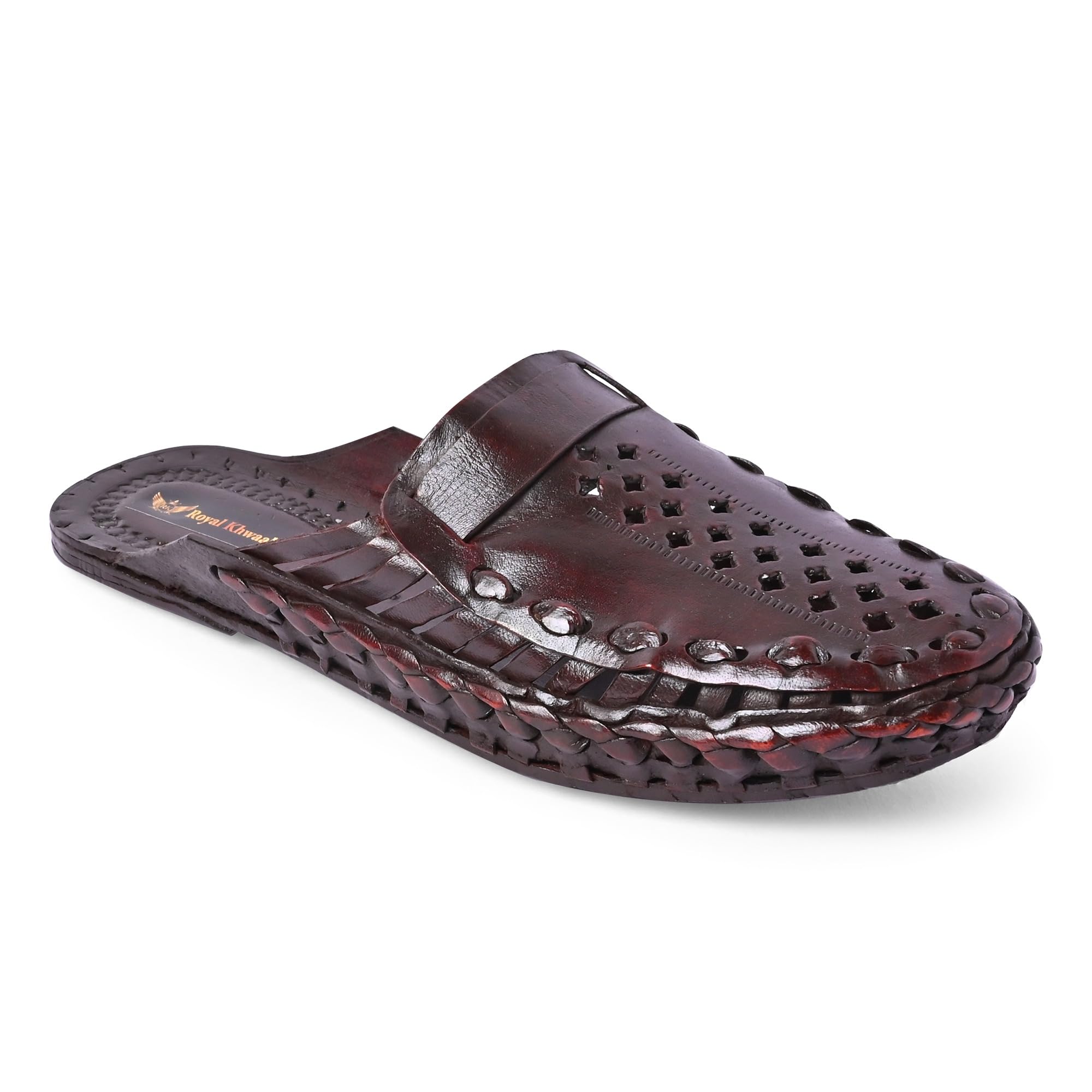 Kolhapuri Chappal for Men| Kolhapuri Slippers for Men| kolapuri chapal Men| Leather Slippers for Men| Leather Chappal for Men-CS-AB-Parent A13