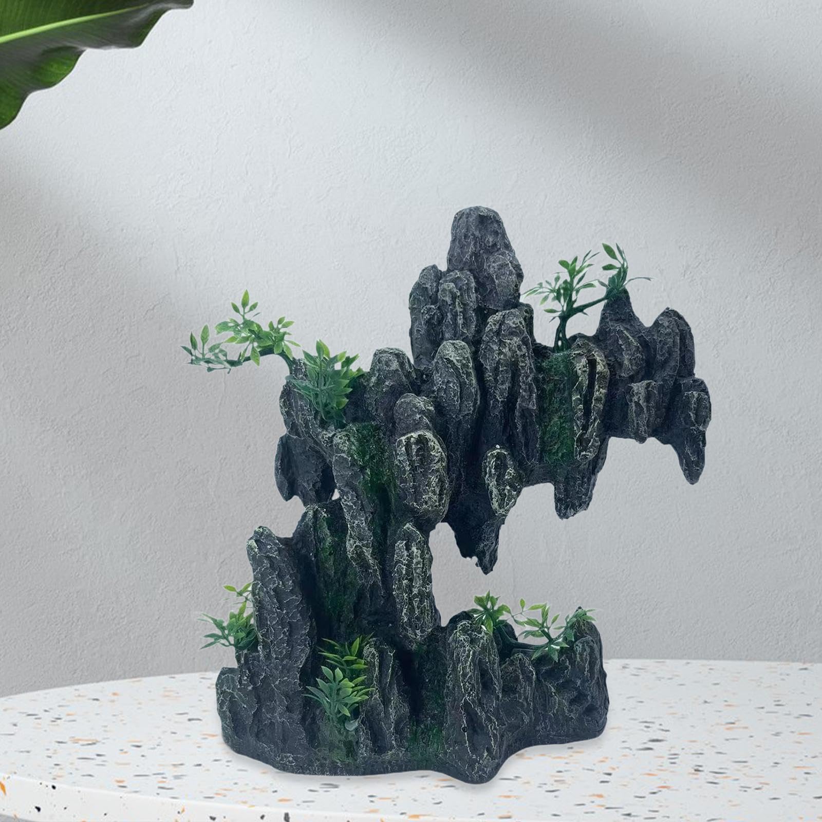 predolo Decoración para Acuarios con Fácil Instalación para Paisajismo Acuático Doméstico, 25cmx23cmx7cm