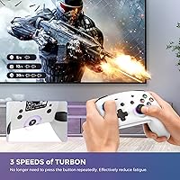 Vista 5 de Controlador de interruptor, controladores inalámbricos Pro para SwitchSwitch LiteSwitch OLED, ECHTPower Switch Remote Gamepad con Joystick