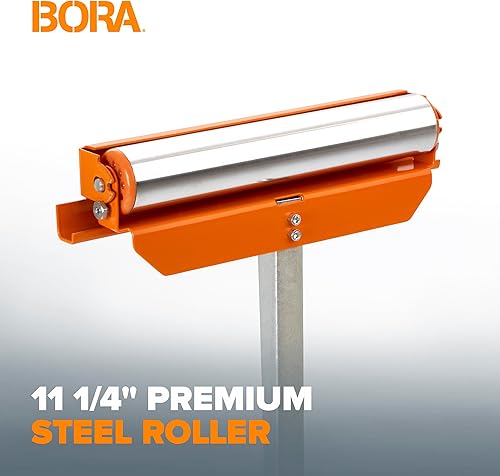Miniatura 5 de BORA Soporte de rodillo, soporte de altura ajustable para carpintería, rodillo de salida para sierra de mesa, sierra ingletadora, PM-5090