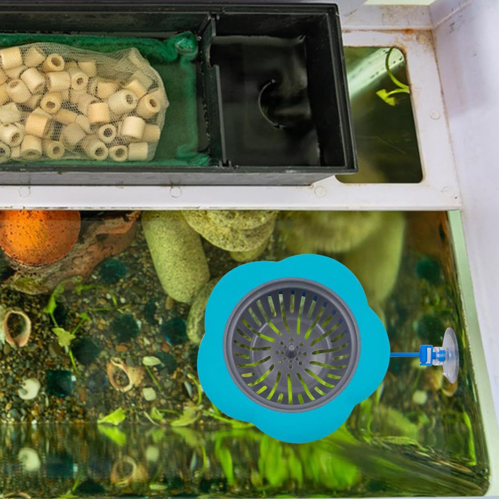 Regolatore Flusso Acqua Acquario - Diffusore Per Cambio Acqua, Antispruzzi E Disturbo Substrato