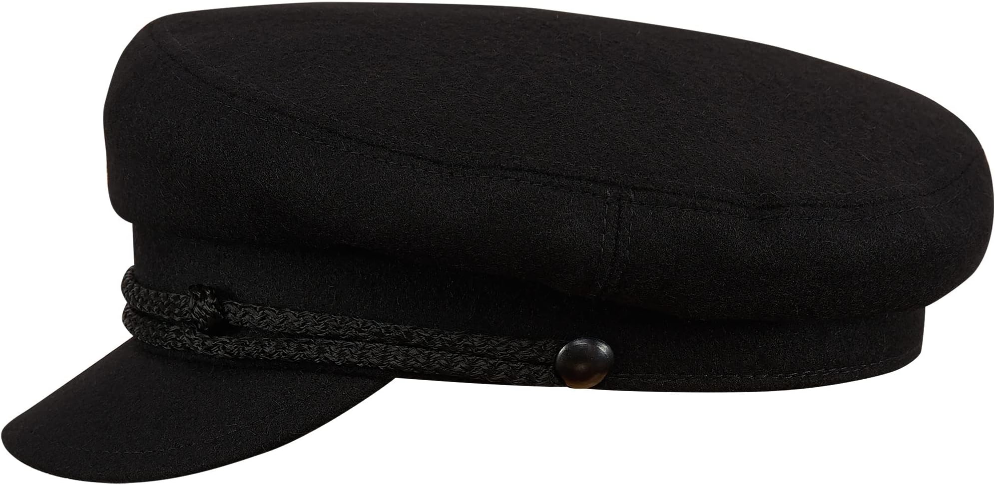 Sterkowski "Maciejówka Model 3" Fisherman Style Fiddler Cap | Wool Fiddler Cap for Men and Women | Warm Wool Captain Cap