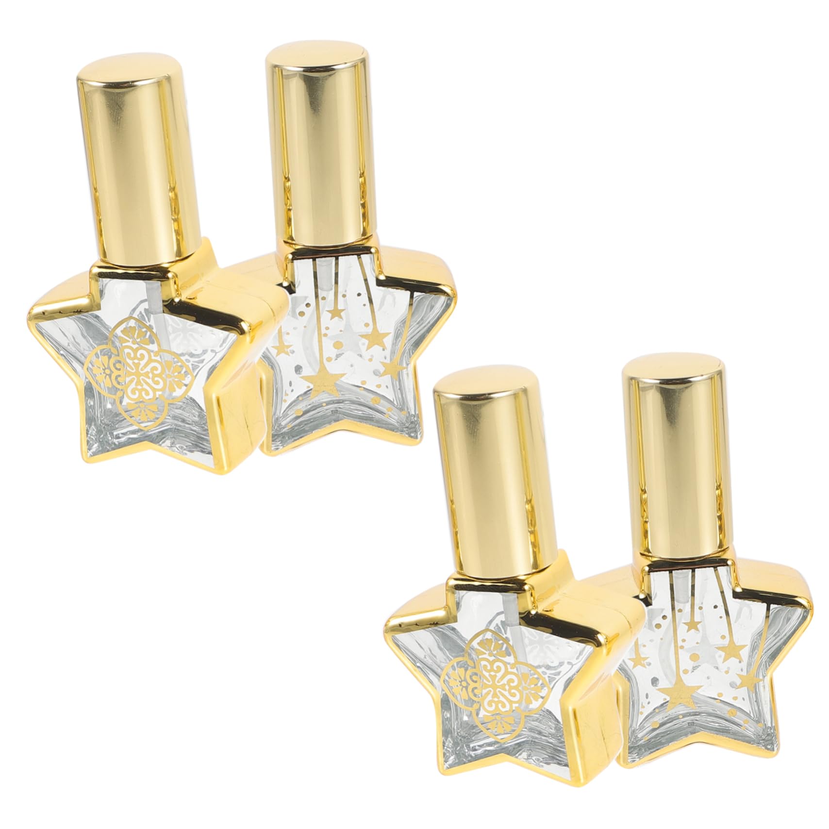 WOONEKY 3 Sets Parfümzerstäuber Nachfüllbar Für Damen Mini-sprühflaschen 8 Ml Tragbare Parfüm-sprühflasche 4 Stück X 3