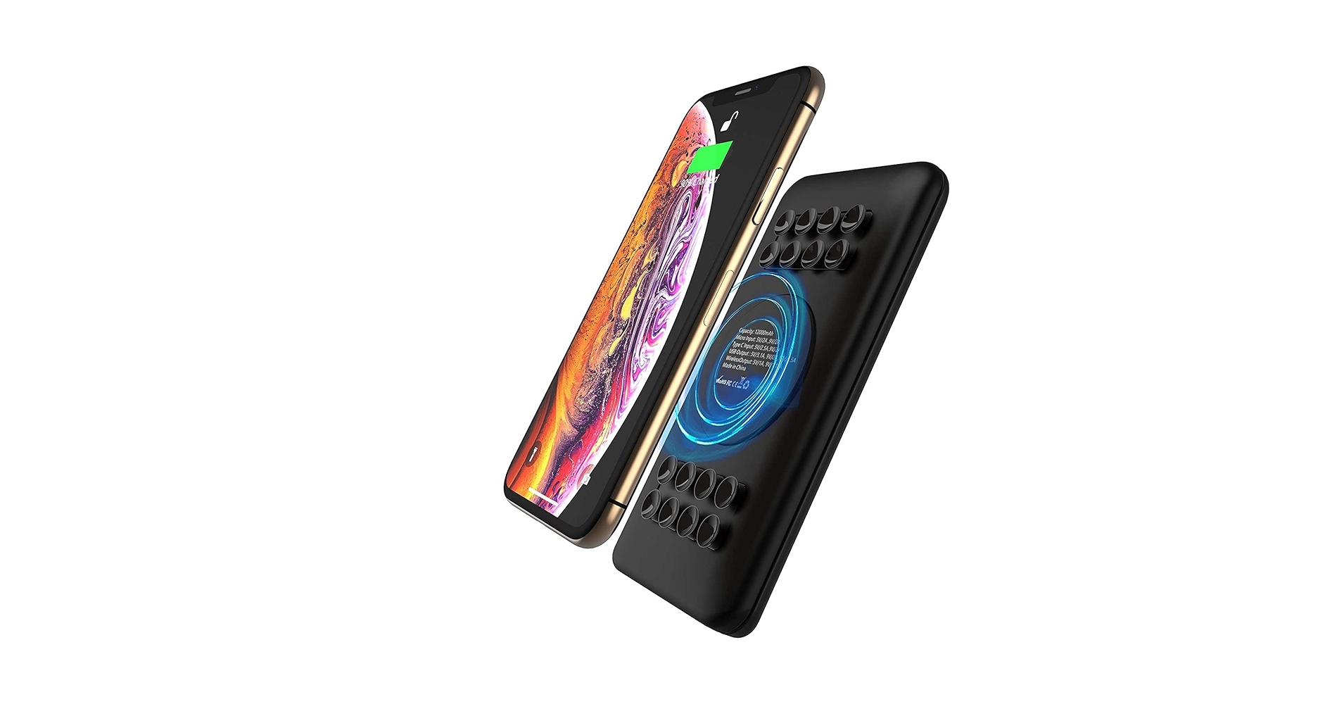 Amazon.com: 12000mAh Wireless Power Bank with Anti-Slip