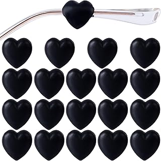 Heart Eyeglasses Ear Grips Silicone Retainers Behind The Ear Hooks Holder Sunglasses Eyeglasses Stopper