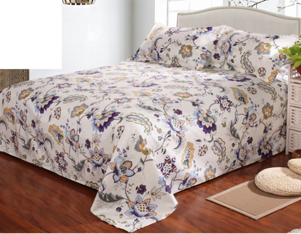 Feuilles simples et doubles épaisses de Vichy lit 200x230cm isolant