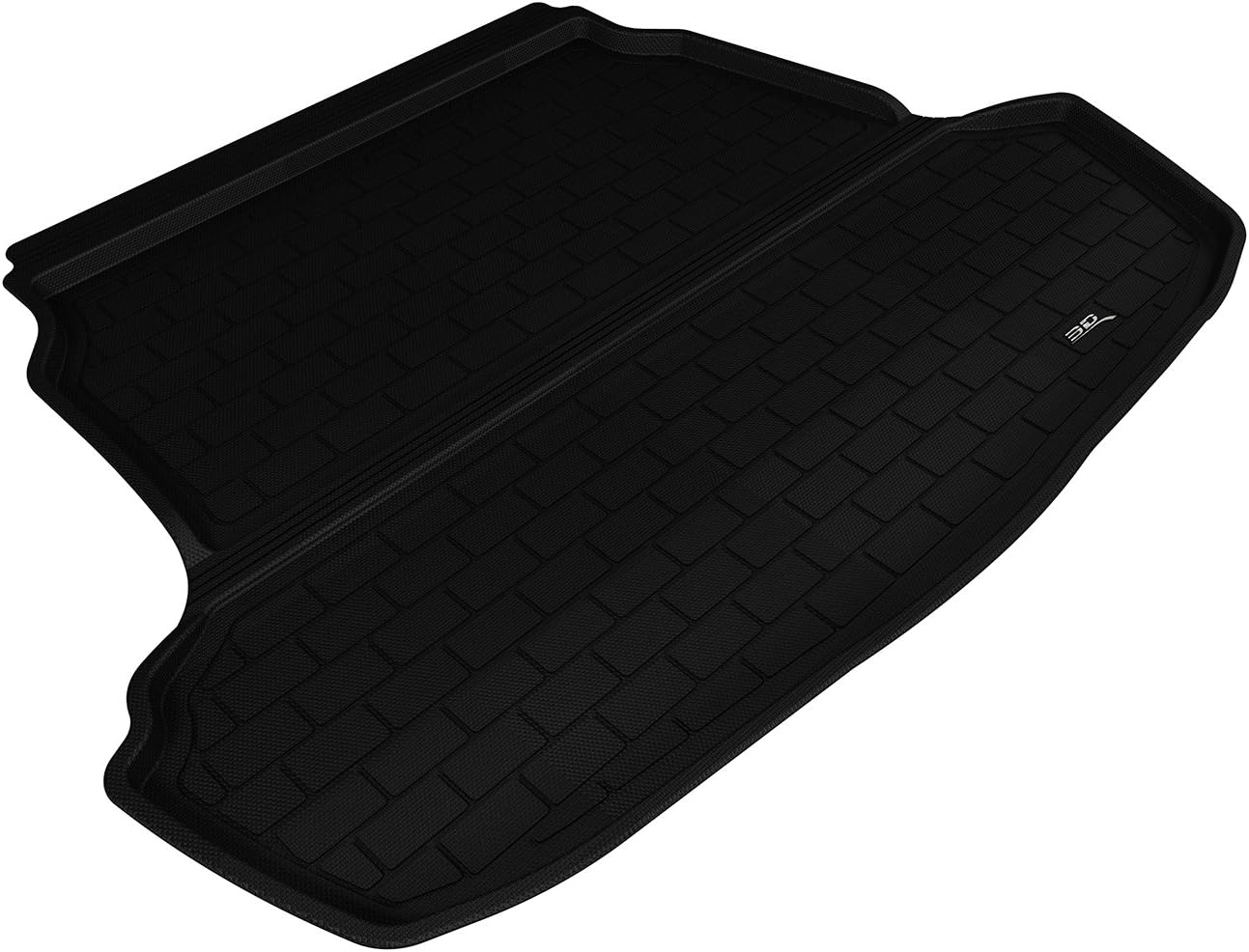 3D MAXpider Custom Fit Kagu Cargo Liner (Black) Compatible with Hyundai Sonata 2015-2019 - Cargo Liner