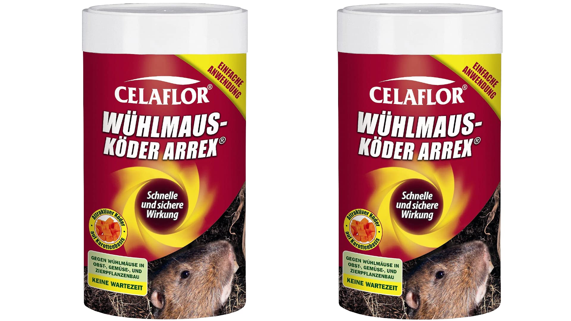 2 X 250 g Wühlmausköder Arrex