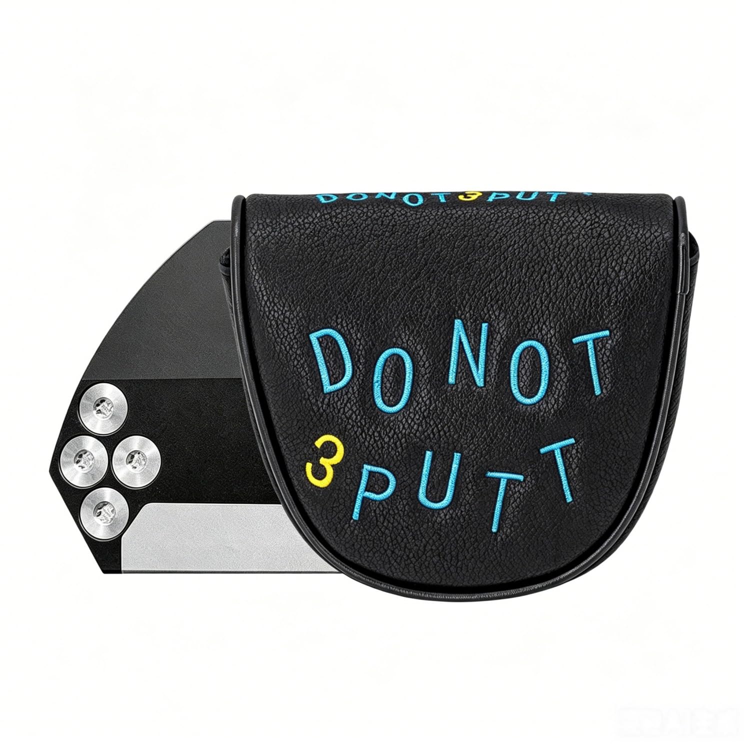 Funda de Putter de Golf de Cuero PU con Cierre Magnético
