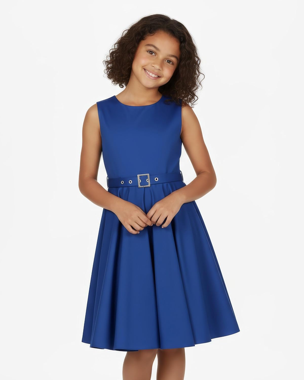 BlackButterfly Kids 'Audrey' Vintage 50's Girls Dress - Image 2