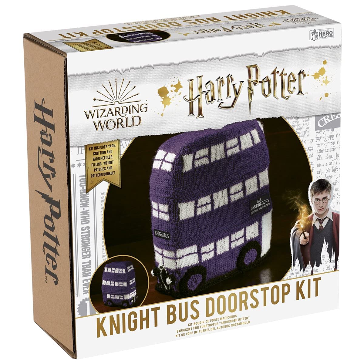 Buy Wizarding World Knight Bus Door Stop Knit Harry Potter
