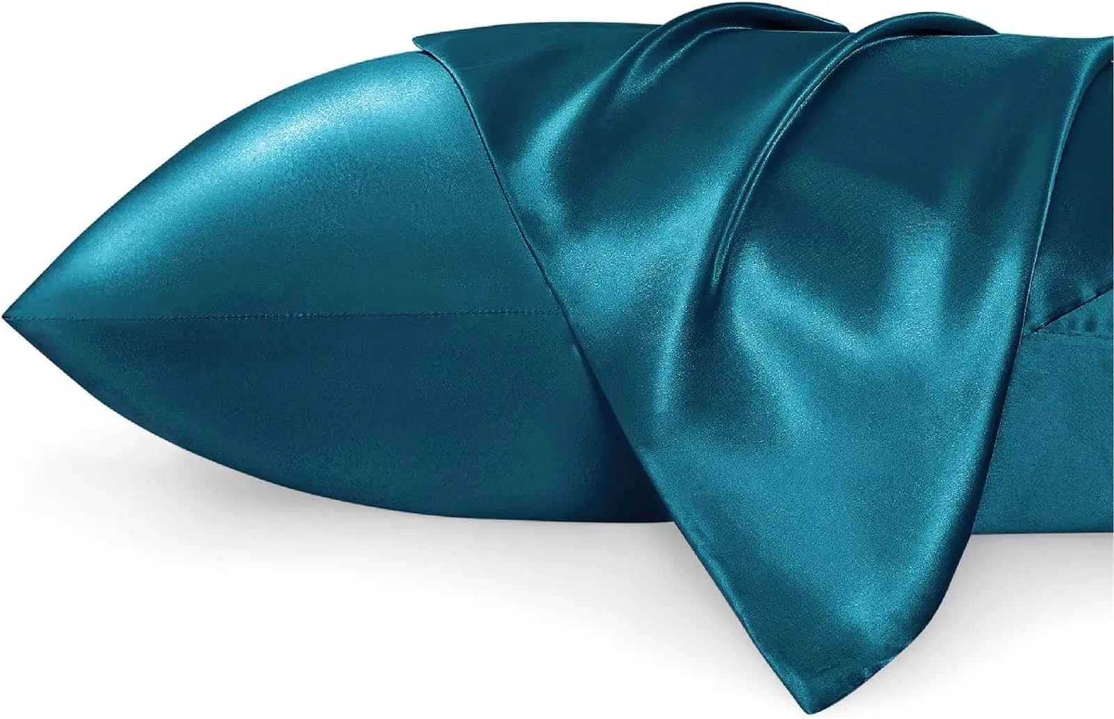 2PCS Satin Pillowcase for Hair and Skin Silky with Envelope Closure For Home