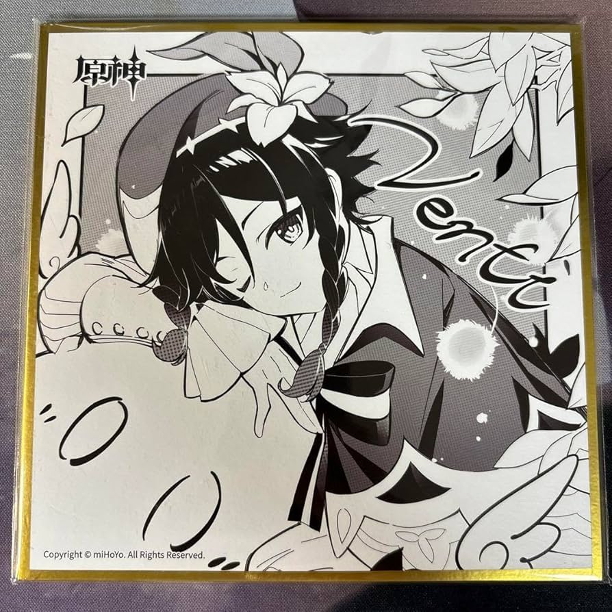 原神　中国　FES　CICF　色紙　ディルック 原神 運命の日シリーズ 色紙 Genshin ディルック(2023ver.) 原神