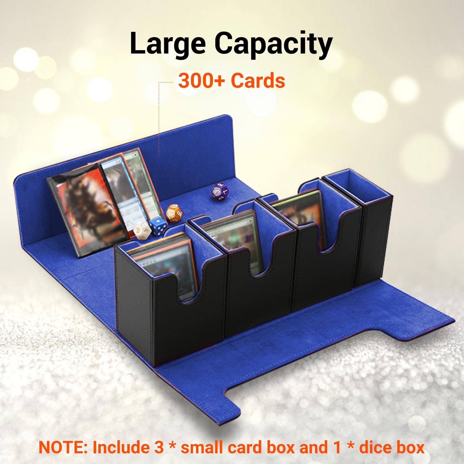 Amazon.com: FOTEEMO Card Deck Box For MTG, 4 in 1 Commander Deck