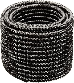 HydroMaxx Non Kink, Corrugated, Flexible PVC Water Garden Hose and Pond Tubing. Thick Wall. US/UL Sizing 1 1/2" Dia. x 100 ft