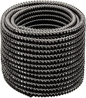 HydroMaxx® Non Kink, Corrugated, Flexible PVC Water Garden Hose and Pond Tubing. Thick Wall. US/UL Sizing (1 1/2" Dia x 25 ft)