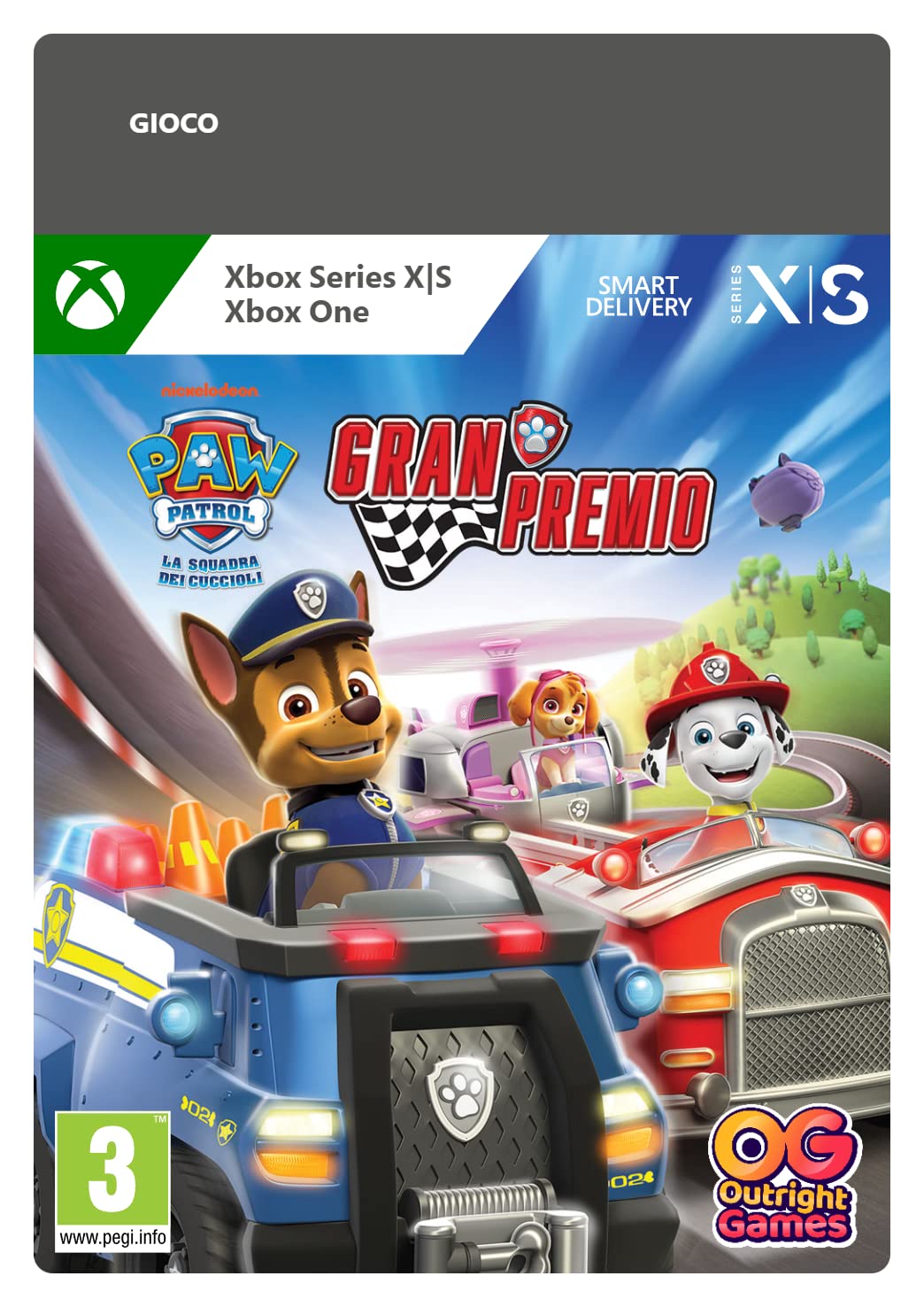 PAW Patrol : GRAN PREMIO | Xbox One/Series X|S - Codice download