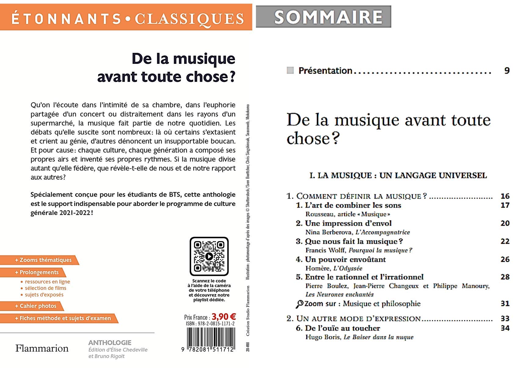 De La Musique Avant Toute Chose Bts Pdf Gratuit BTS 2021-2022 Français De La Musique Avant Toute Chose ?: Cours Et  Documents, Méthodologie, Sujets Corrigés | siapp.cuaed.unam.mx