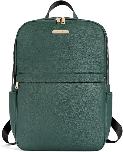 BOSTANTEN Mochila de piel auténtica para laptop de 156 pulgadas para mujer mochila casual universitaria bolsa de viaje Mochilas Daypack