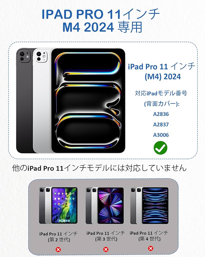 iPad - ipad pro 11インチ 256gb ケース ペーパーライクフィルム その他 Amazon | YMYWorld iPad Pro 11 (2022 第4世代 M2 / 2020 / 2018