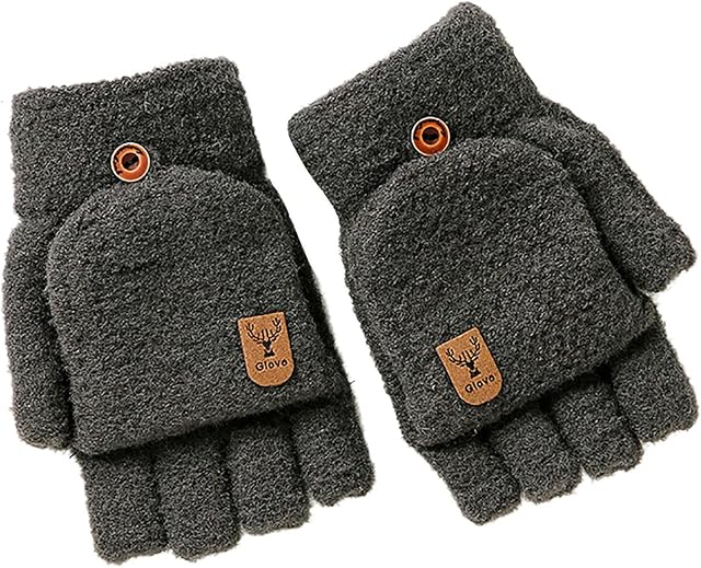 Mittens Men Large Winte Fashion Warm And Cold Proof Cute Love Double Layer Tthickened Student Children Gloves Mittens Kids Age 1