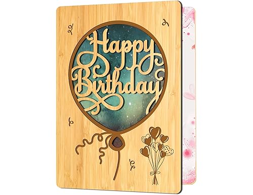 Best Personalized Bamboo Wood Birthday Cards For Every Occasion
