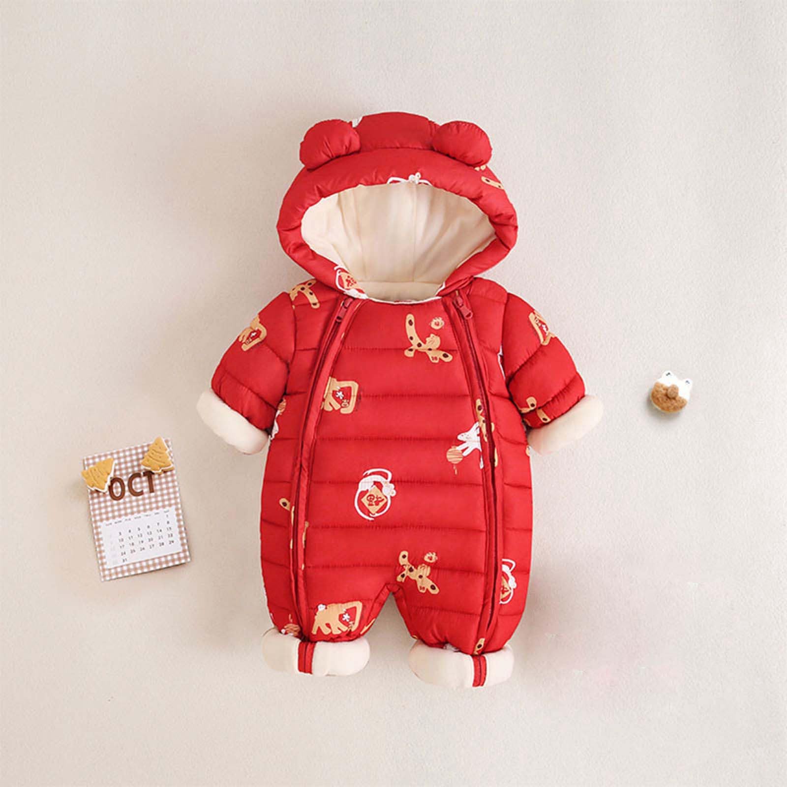 Tuta Neve Neonato Tuta Da Neve Neonato Bambino 2 Anni Tutina Termica Tutine In Ciniglia Invernali Neonata 6 9 Mesi Sci Bambina Caldo Cotone Invernale 3 Completo Maschio 18M 0 Bianca Pagliaccetto
