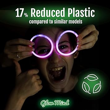 400 Ultra Bright Glow Sticks Bulk - Halloween Glow in the Dark Party Supplies Pack - 8 Glowsticks Easter Party Favors with Bracelets and Necklaces