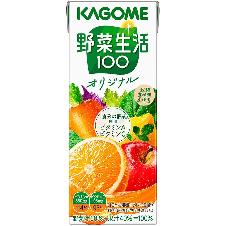 KAGOME 野菜生活100 果物ミックス 4種類　24本ずつ　計96本 KAGOME 野菜生活100 果物ミックス 4種類 24本ずつ 計96本