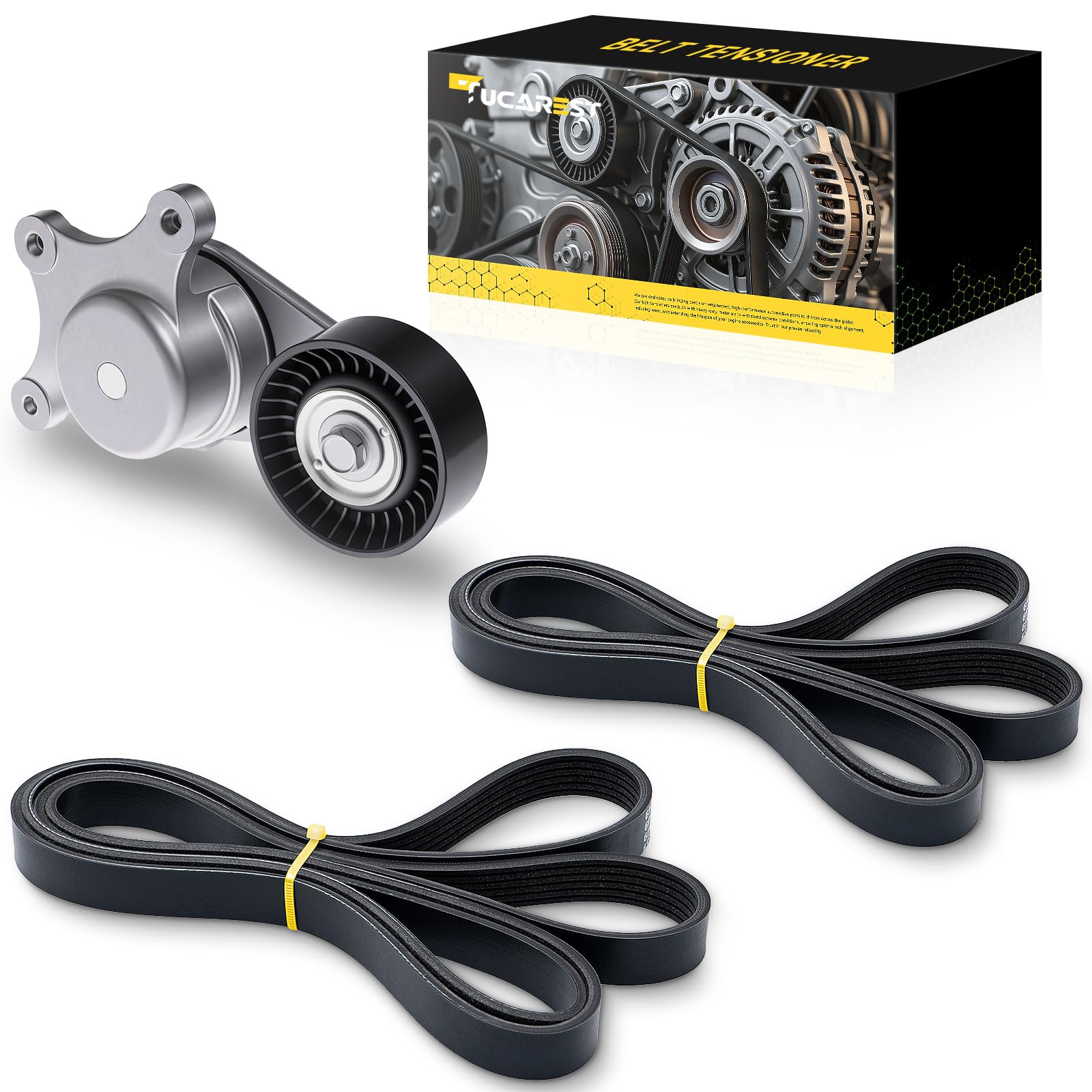 TUCAREST Kit trasmissione a cinghia adatto per 2007-2011 Fo-rd Edge, 07-15