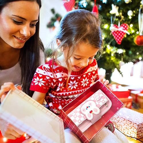 Miniatura 2 de Estuche para lápices, estuche de gran capacidad con bonito patrón de dibujos animados, dos en uno, con velcro, desmontable, bolsa para lápices