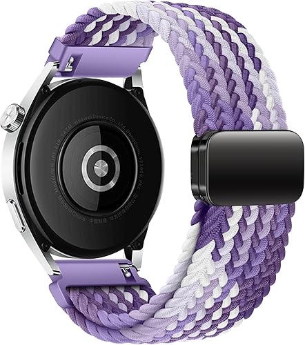 Miniatura 1 de Mazoft Correa deportiva trenzada compatible con Samsung Galaxy Watch Band 6543 y Watch 5 Pro y 64 Classic & Gear S3S2, correa de reloj de 0.787 in y