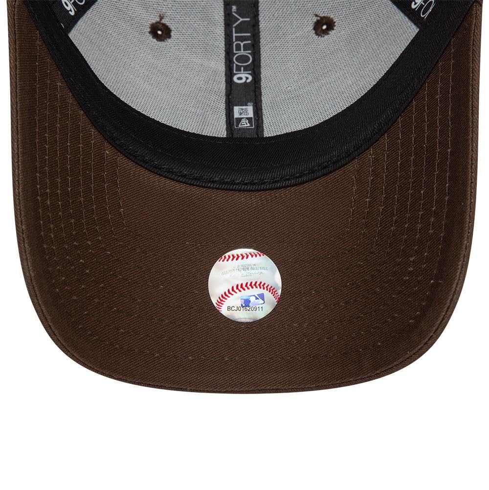 New Era New York Yankees MLB League Essential Tonal Walnut 9Forty regulowana czapka damska