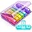 AUVON Weekly Pill Organizer 3 Times a Day, Large 7 Day Pill Box 3 Times a Day with Separate Container, Portable Pill Case for Medication, Vitamins, Fish Oil and Supplements
