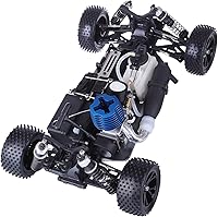 Vista 6 de ZOSTER RC Nitro Off-Road Vehículo VRX RH1006 1:10 4WD 2.4G RC Accionado por aceite RTR Versión de alta velocidad Carreras Modelo de camión