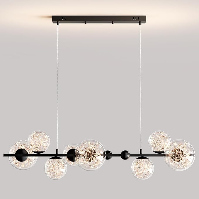 Yeeqiozr 8-Light Modern Farmhouse Chandelier Review