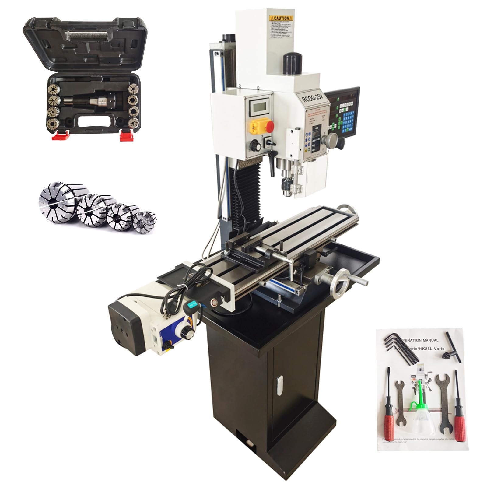 WYDDDARY Mini Drilling and Milling Machine Vertical drill and mill 0.9