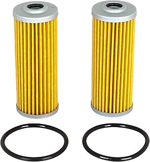 2X Fuel Filter MIU804763 M801101 CH10479 Compatible with John Deere 655 755 756 770 790 850 855 900 950 1050 1025R 1026R 2025R Z994R 1445 1545 XUV865E XUV855D X740 X748 X950R Mower Tractor Gator