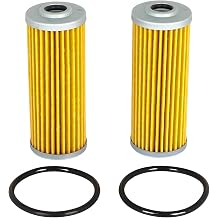 XYZIL 2X Fuel Filter MIU804763 M801101 CH10479 Compatible with John Deere 655 755 756 770 790 850 855 900 950 1050 1025R 1026R 2025R Z994R 1445 1545 XUV865E XUV855D X740 X748 X950R Mower Tractor Gator