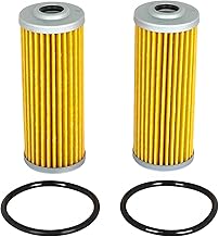 2X Fuel Filter MIU804763 M801101 CH10479 Compatible with John Deere 655 755 756 770 790 850 855 900 950 1050 1025R 1026R 2025R Z994R 1445 1545 XUV865E XUV855D X740 X748 X950R Mower Tractor Gator