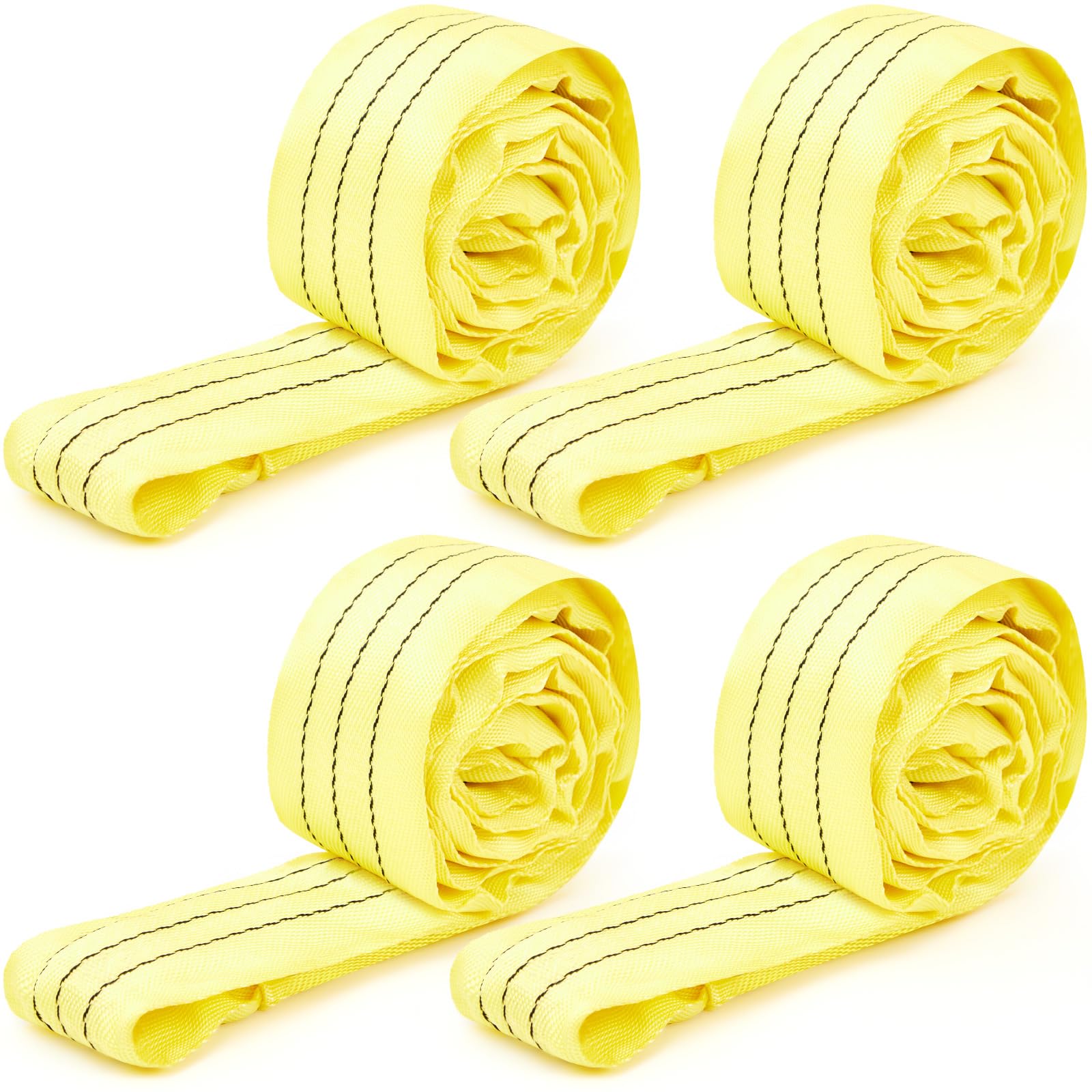 Fabbay Lifting Straps - 4 Pack Endless Round Slings -11 Fabbay Lifting Straps - 4 Pack Endless Round Slings -11