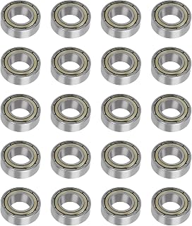 Othmro 688ZZ Deep Groove Bearings 8x16x5mm,Ball Bearing Double plasatic Sealed Carbon Steel 20pcs