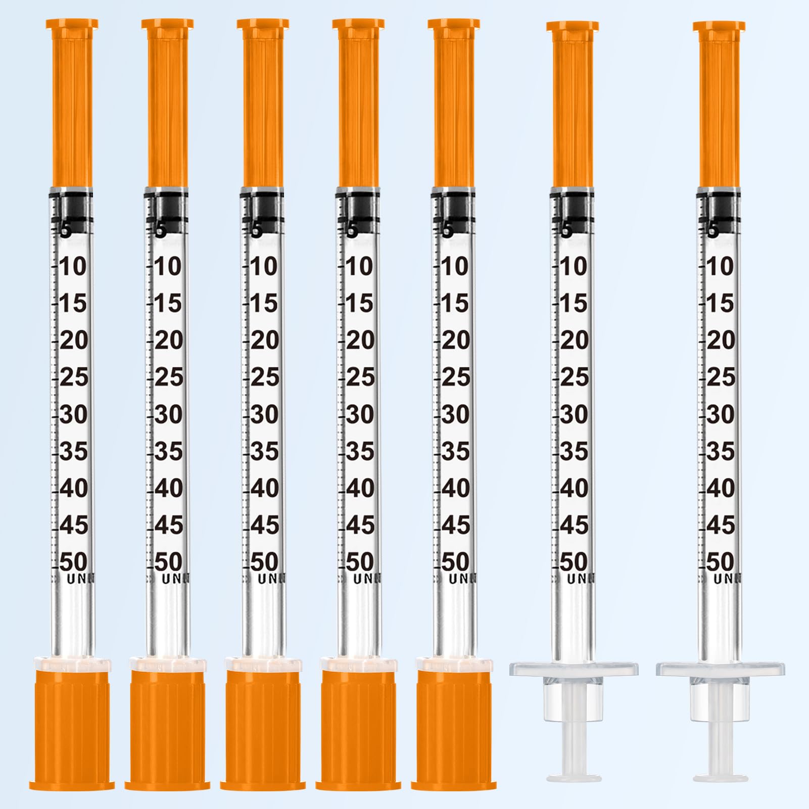 0.5ml 30G 5/16" Syringes, Lab Syringes Individually Wrapped pack of 100 — Amazon image 7