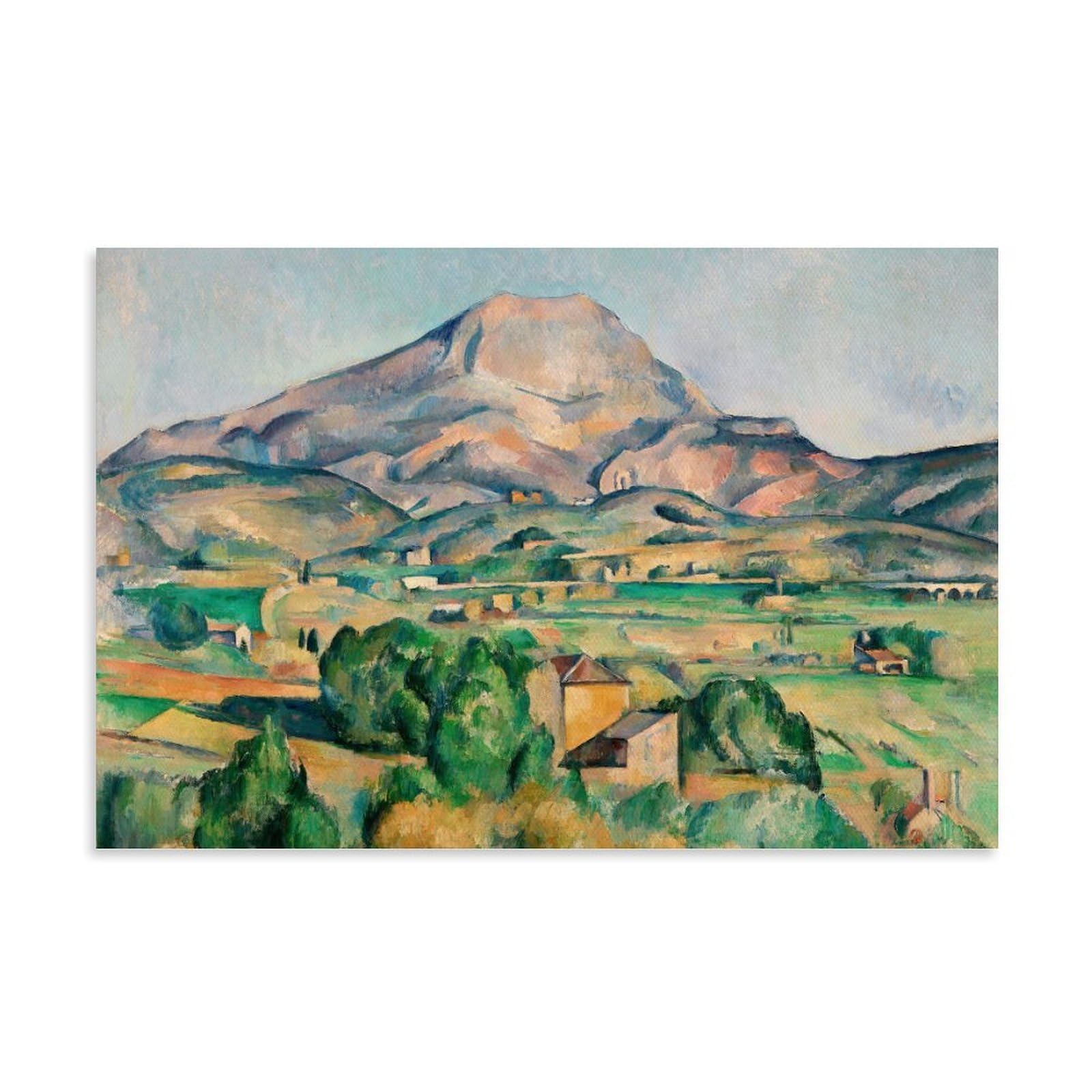 XuXueCC Paul Cezanne Wall Art Prints Paintings Poster Mont Sainte Victoire Painting Poster Picture Print Canvas Wall Paint Arts Decor Modern Home Artworks Gift Idea Unframe 24x36inch(60x90cm)