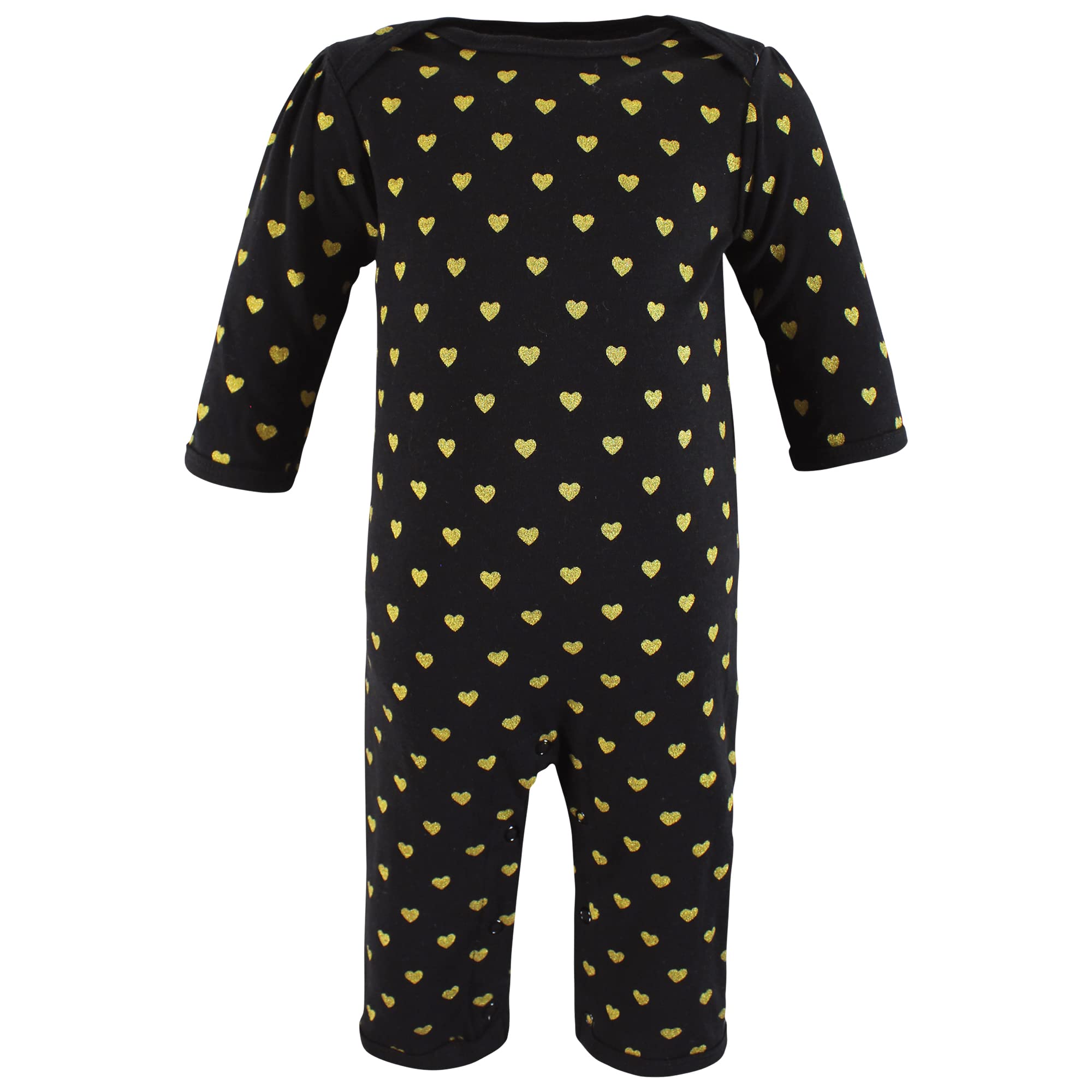 Hudson Baby Unisex Baby Cotton Coveralls, Daddys Princess, 3-6 Months