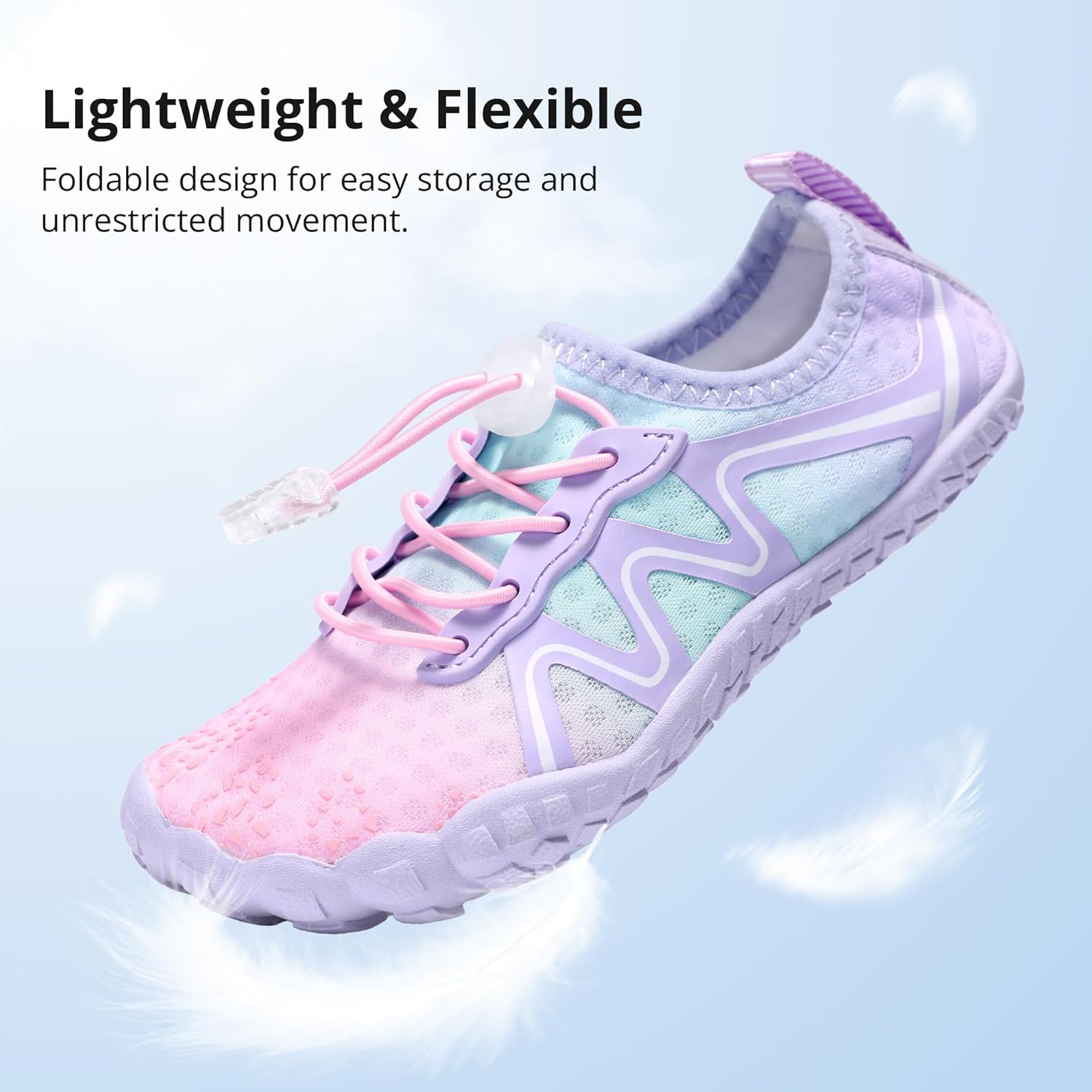 Stelle Water Shoes for Kids Girls Boys Swim Beach Hiking Barefoots Shoes for Toddler/Little/Big Kids