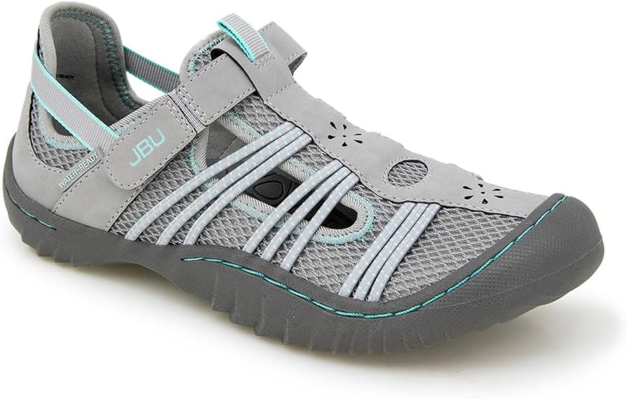 シューズ Jo Jo shop Amazon.com | JBU Josie Water Ready Grey/Pale Teal 6 M | Loafers